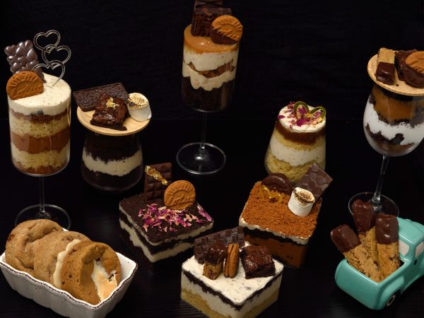 Assortment of desserts from Cake Charming